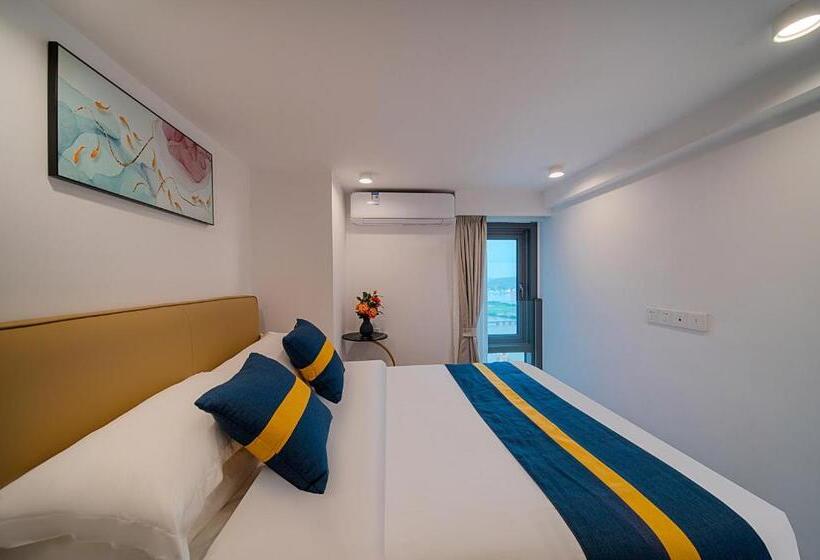Suite met 2 Slaapkamers, 金舍名都国际公寓广州天河金融城三溪地铁站店