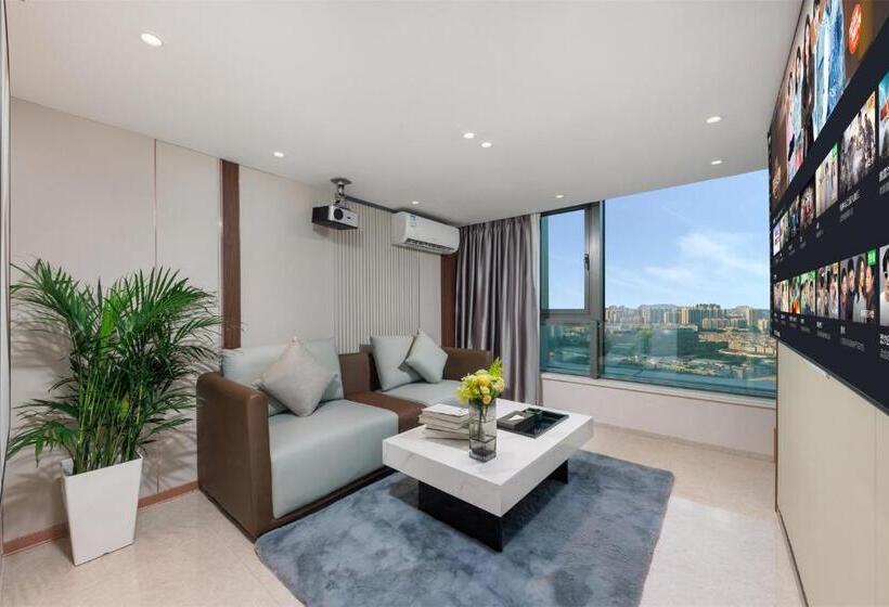Duplex Suite, 金舍名都国际公寓广州天河金融城三溪地铁站店
