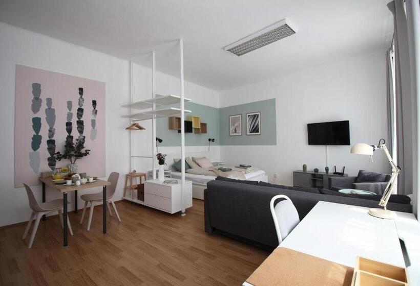 带1个卧室的豪华公寓, 7 Nights Apartments Dominikánské N