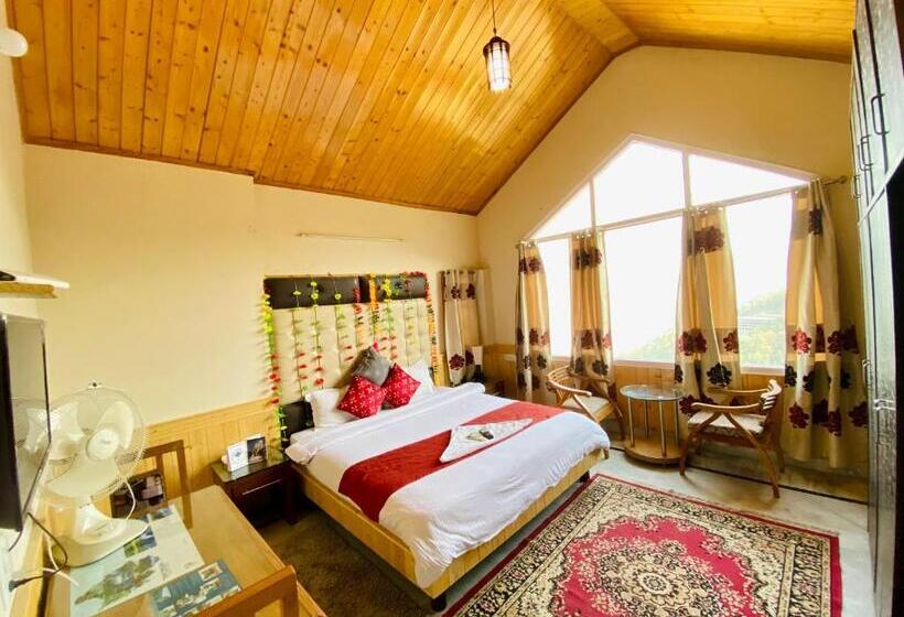 חדר סופריור עם נוף להרים, Sai Cottage Shimla