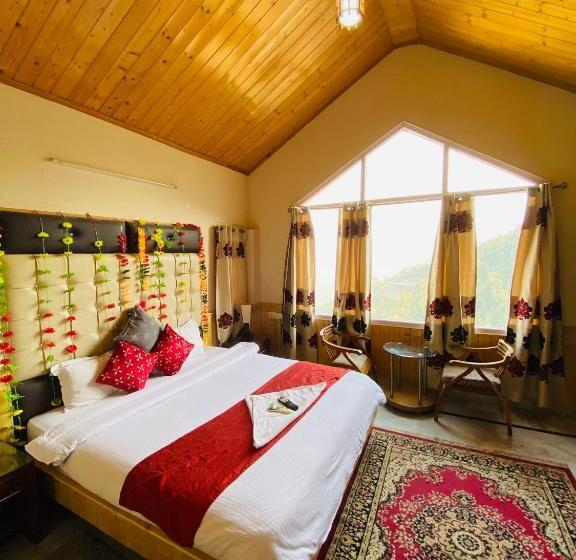 חדר סופריור עם נוף להרים, Sai Cottage Shimla