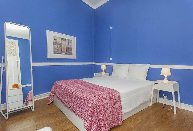 غرفة قياسية حمام مشترك, 5 Sins Chiado Hostel