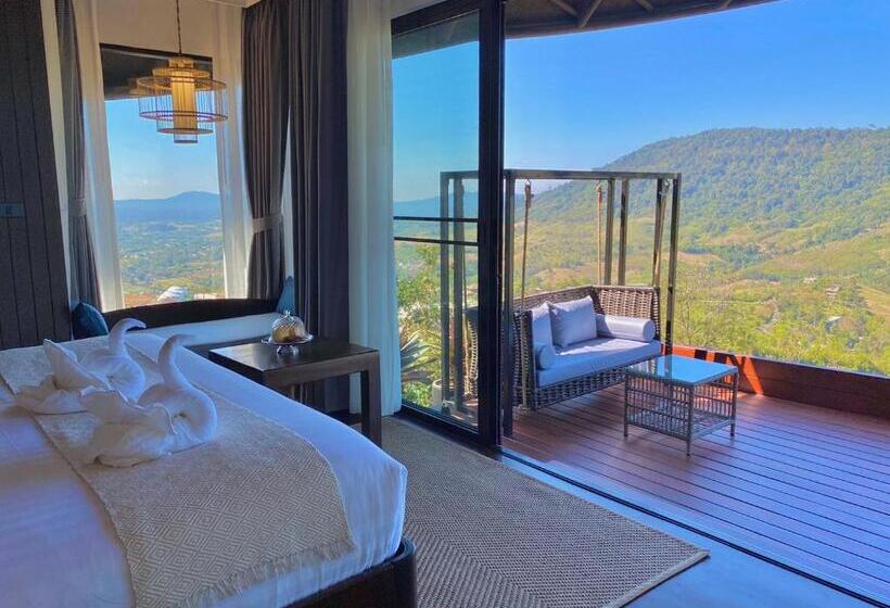 带1个卧室的豪华别墅, Grand Kokkod Khao Kho Resort