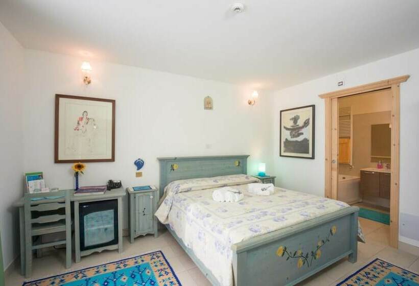اتاق استاندارد با چشم‌انداز کوهستان, B&b La Gerla Blu