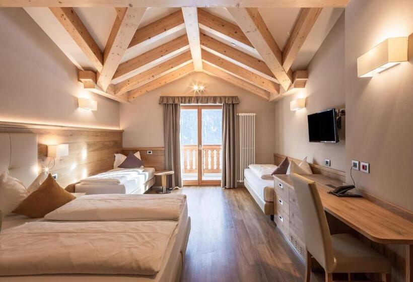 4인용 스탠다드 룸, Albergo Belvedere