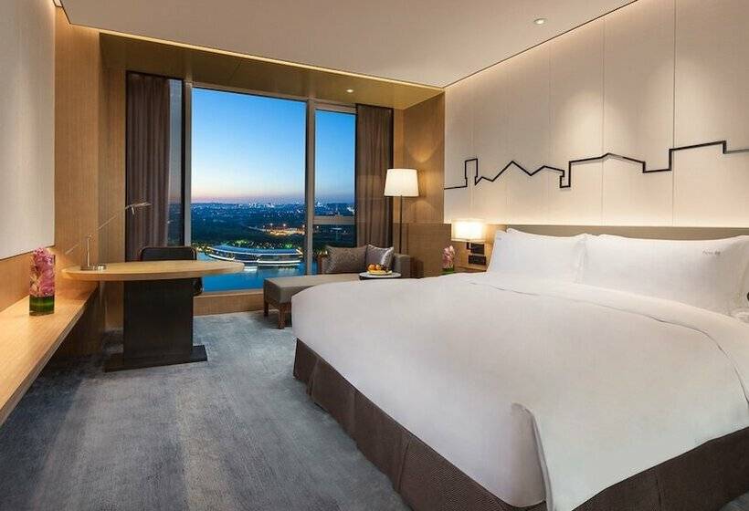 غرفة قياسية سرير مزدوج, Holiday Inn Nanjing Qinhuai South, An Ihg