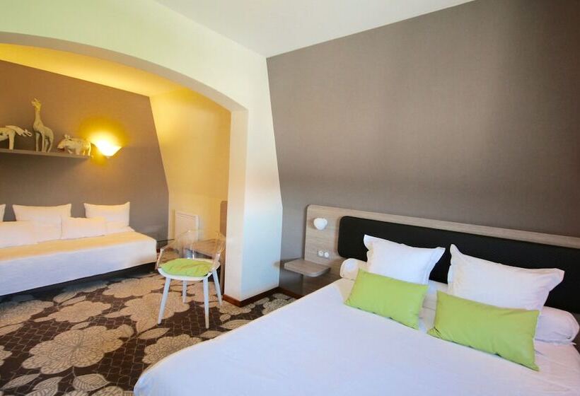 Трехместный Номер Deluxe, Restaurant Vaillant Proche Europapark Rulantica