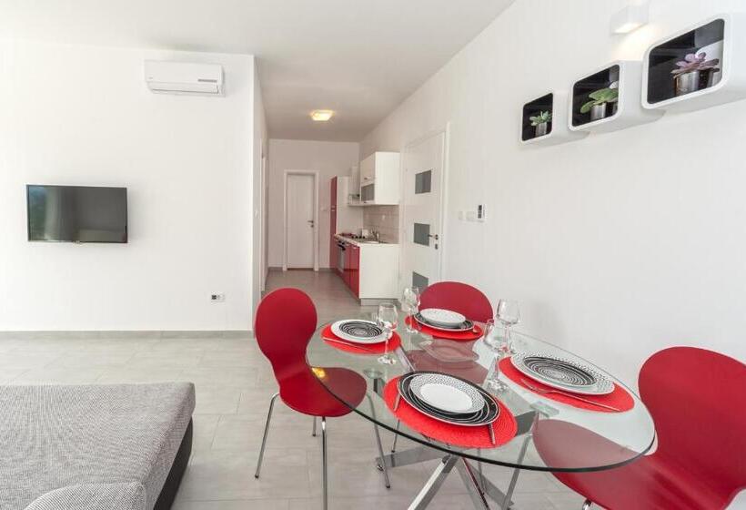 침실 1개 가든 전망 아파트, Luxury Apartments Klara