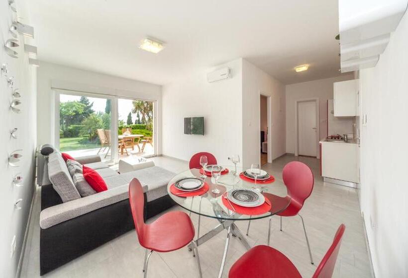 침실 1개 가든 전망 아파트, Luxury Apartments Klara