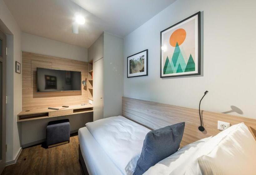 Quarto Economy Individual, Statthotel Weimar