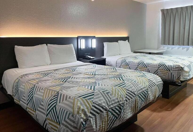 Quarto Quádruplo Estandar, Motel 6 Atlanta, Tx