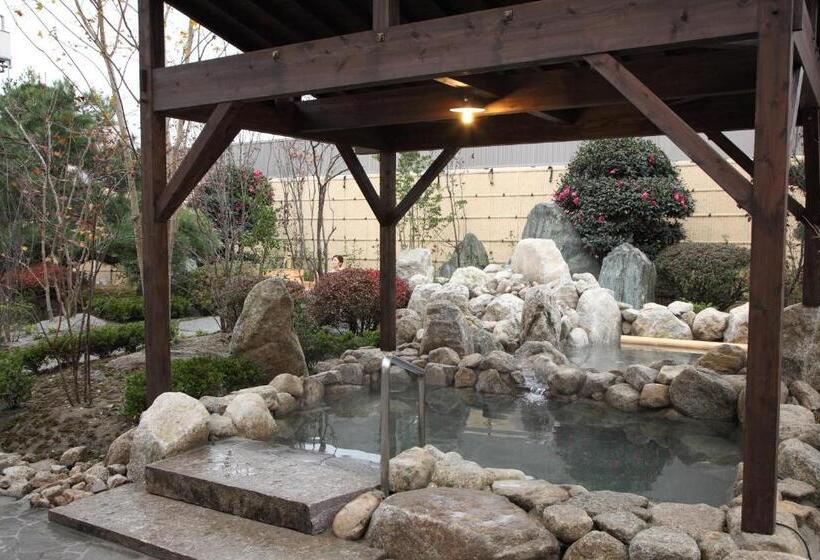 Кровать в Общей Комнате, Sagayamato Onsen Hotel Amandi