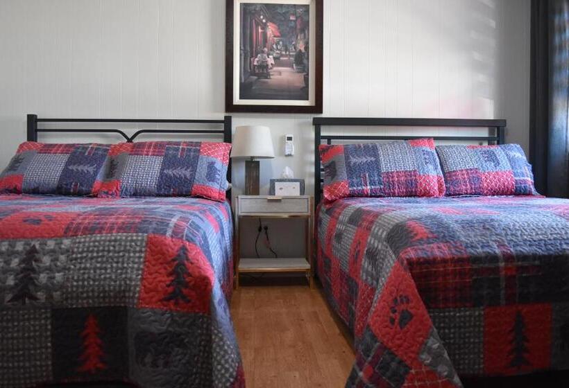 Номер Стандарт 2 Двуспальные Кровати, Motel De L Anse Et Camping Rimouski