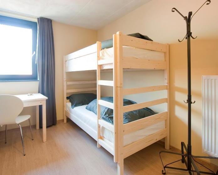 Номер Стандарт Четырехместный Совместный Санузел, Leuven City Hostel