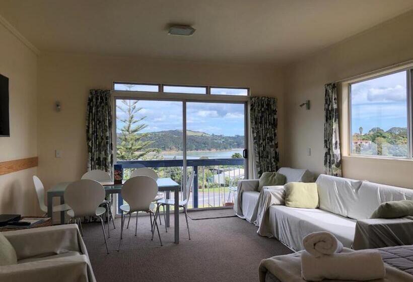 패밀리 룸 바다 전망, Waiheke Island Motel