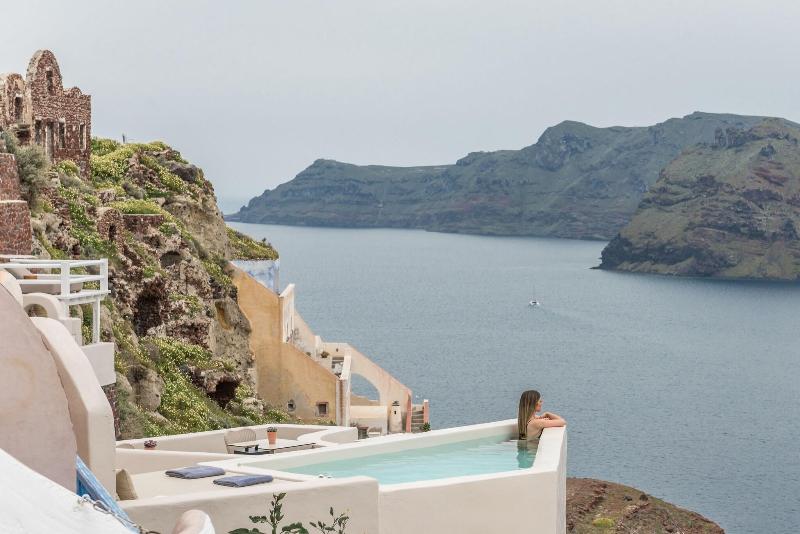 Люкс с Видом, Art Maisons Oia Castle