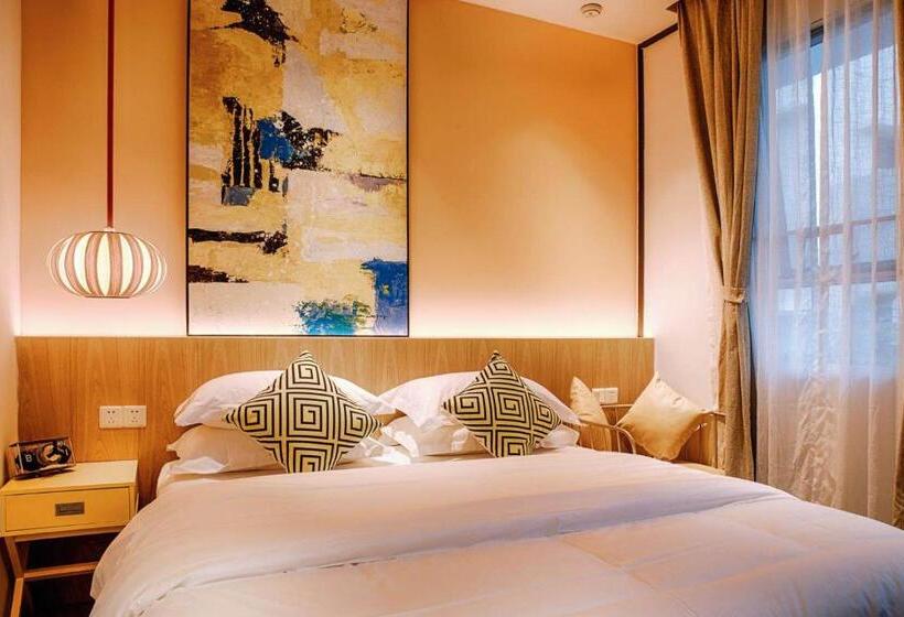 اتاق استاندارد با تخت بزرگ, Huizhou Xilin West Lake Boutique