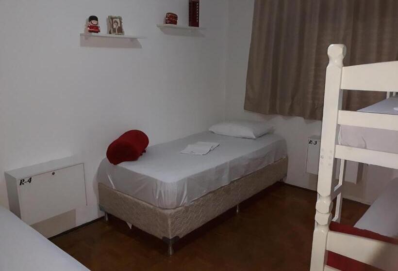 מיטה בחדר משותף, Casa Beatles Hostel Bauru
