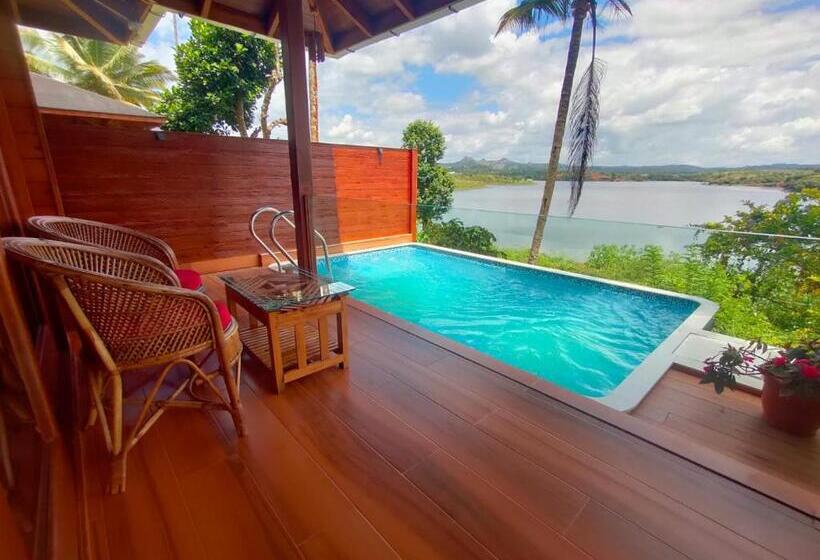 别墅: 1间卧室带游泳池, Lakerose Wayanad Resort
