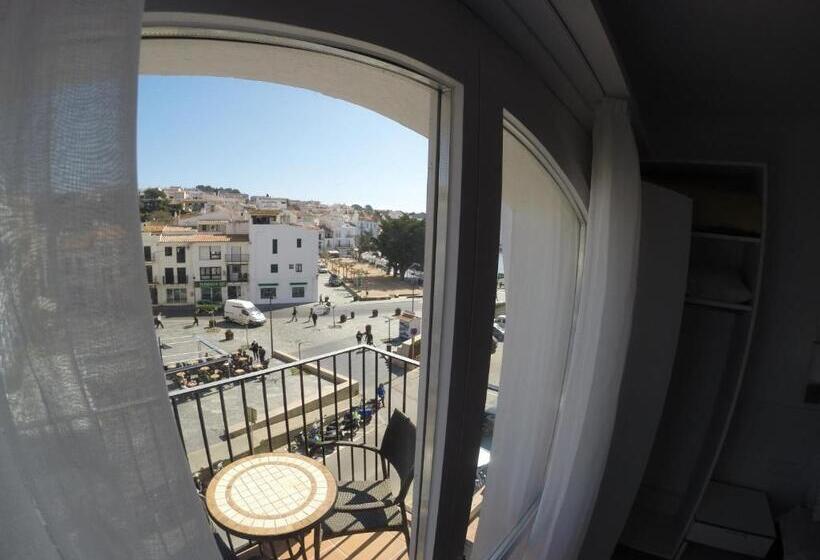Deluxe-huone Merinäkymä Parveke, Hostal Marina Cadaques