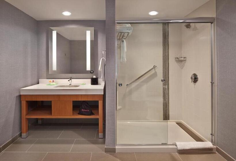 带2个双人床的标准工作室, Hyatt Place Warwick/providence Airport