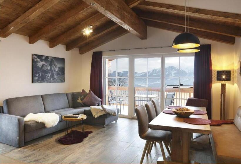 آپارتمان 1 خوابه با چشم‌انداز باغ, Tauernsuites Mitterwirt By Alps Resorts