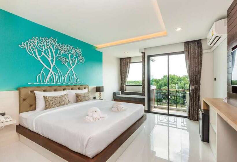 스탠다드 룸 킹사이즈 침대, River Front Krabi