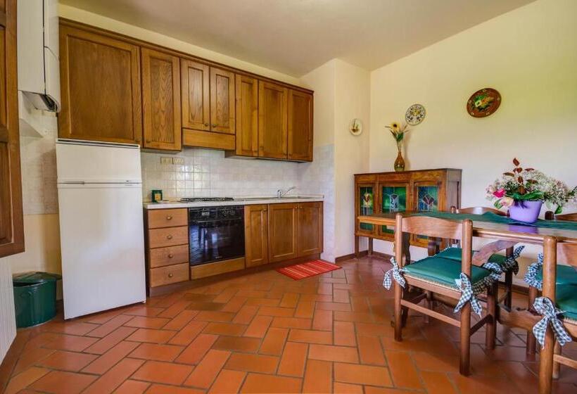 Апартаменты 1 Спальня Вид на Бассейн, Agriturismo San Francesco