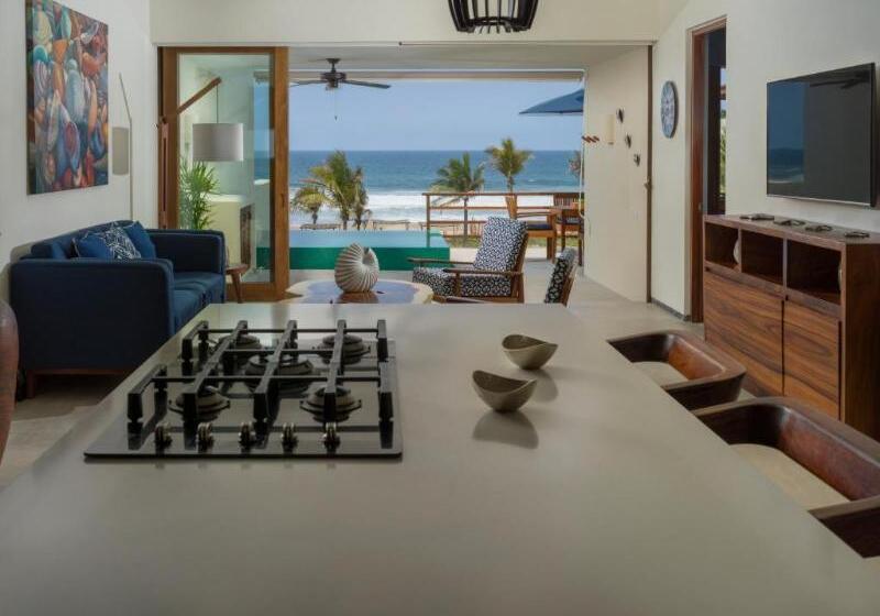 带2个卧室的别墅, Marea Beachfront Villas