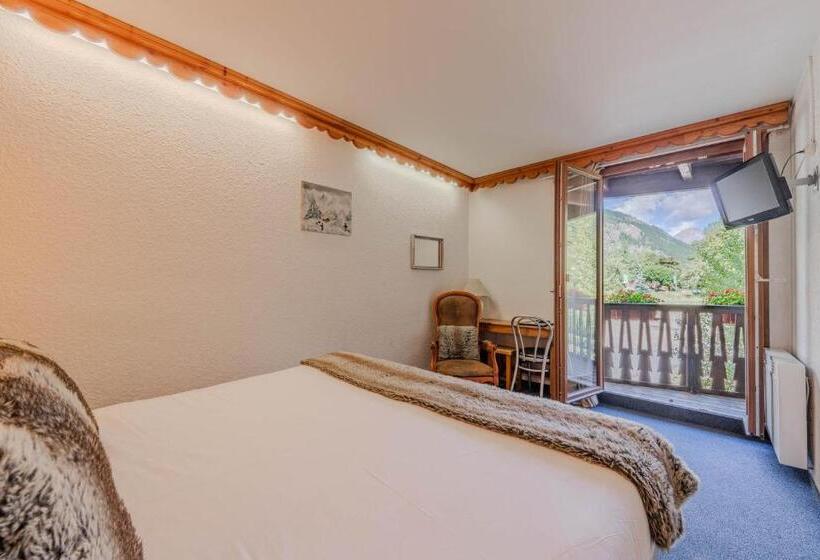 Quarto Deluxe com Sacada, Logis Hotel et Spa Le Christiania