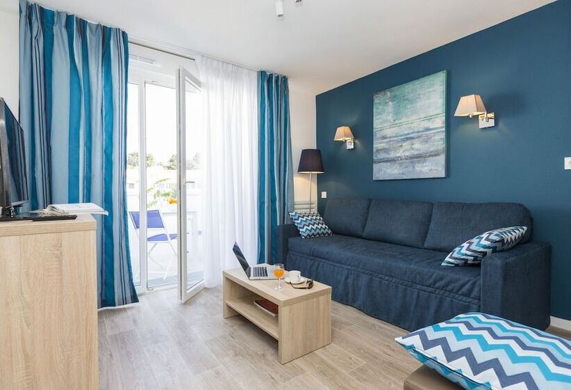 带1个卧室的公寓, Residence Prestige Odalys Le Domaine Des Pins