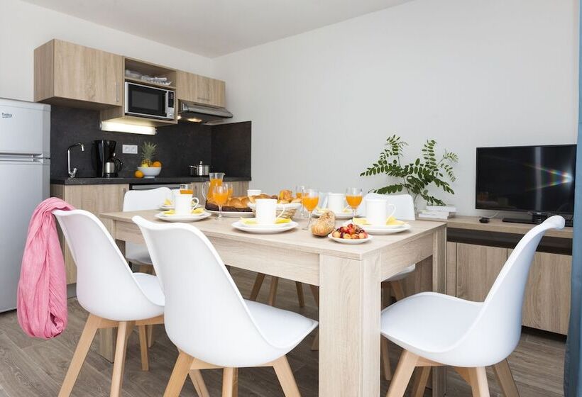 带1个卧室的公寓, Residence Prestige Odalys Le Domaine Des Pins