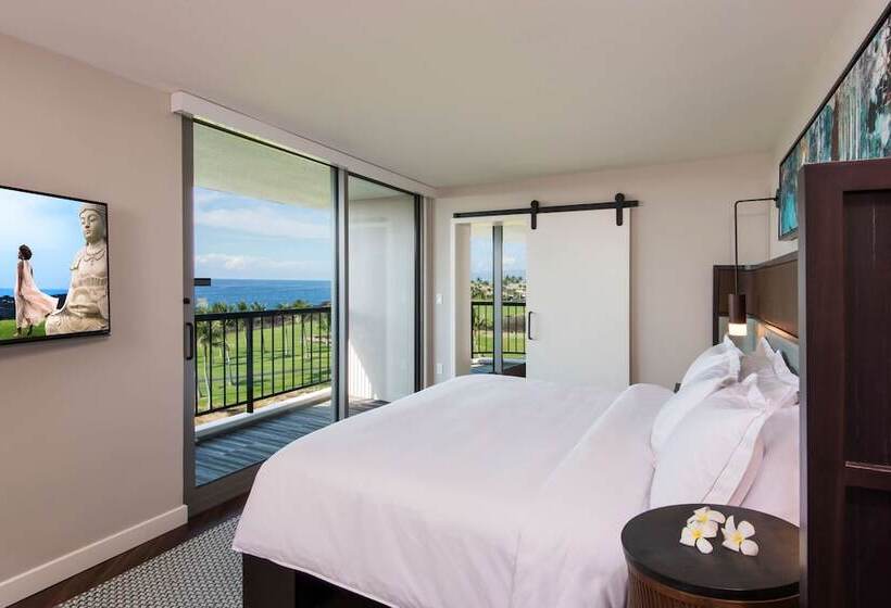 Пентхаус Люкс, Hilton Grand Vacations Club Ocean Tower Waikoloa Village