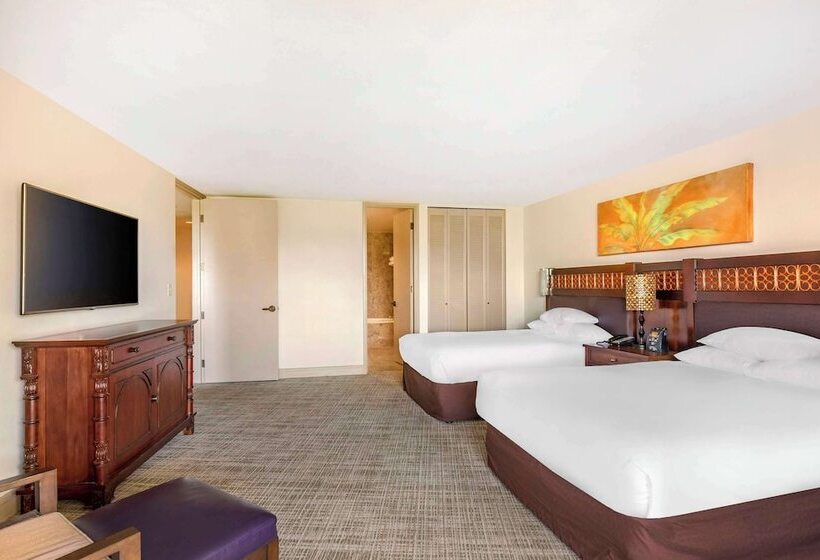 Люкс Deluxe 2 Спальни, Hilton Grand Vacations Club Ocean Tower Waikoloa Village