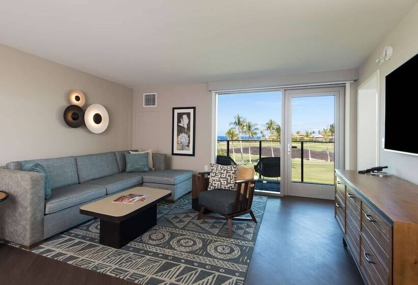 Люкс Deluxe 2 Спальни, Hilton Grand Vacations Club Ocean Tower Waikoloa Village