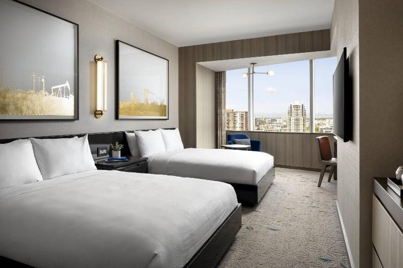 クイーンサイズベッドのエクゼクティブルーム, Jw Marriott Edmonton Ice District