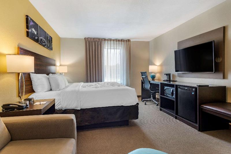 带大床的套房, Garner Hotel Clarksville Northeast By Ihg