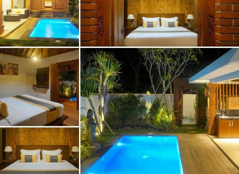 Villa 1 Quarto com piscina, Uma Mani Villa Bali