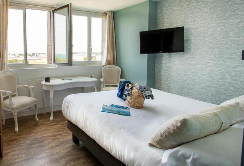Номер Deluxe Вид на Море, Hôtel Spa De La Citadelle Lorient