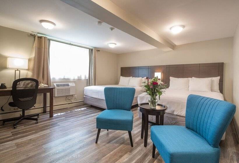 带2个双人床的标准工作室, Kent Inn