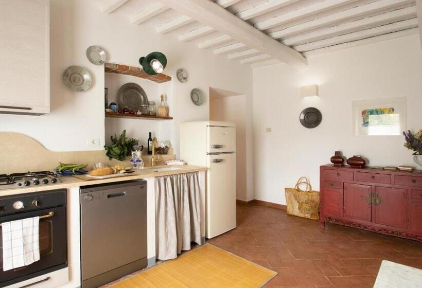 1베드룸 아파트 1층, La Fattoria Del Rio Di Sopra   Agriturismo Baldeschi