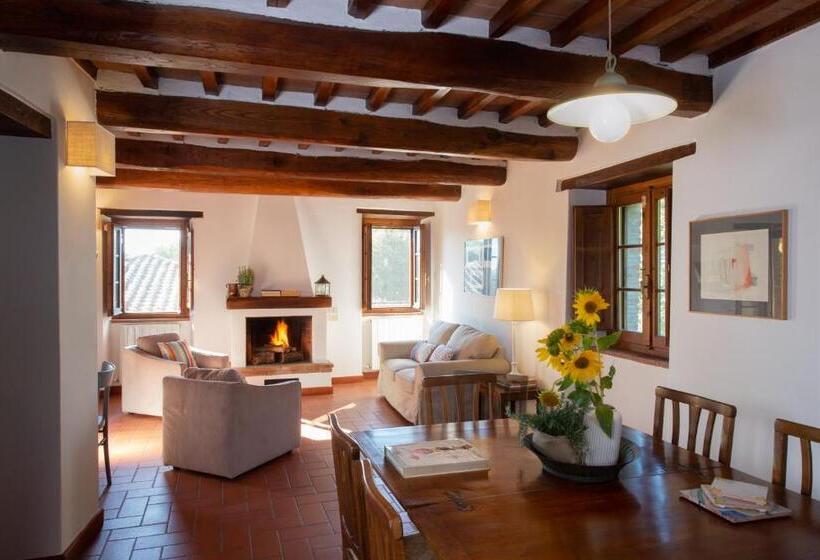 침실 1개 테라스 아파트, La Fattoria Del Rio Di Sopra   Agriturismo Baldeschi