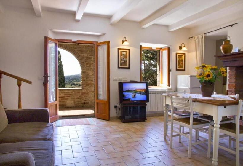 غرفة قياسية مزوَّدة بشُرفة, Poggio Cantarello Vacanze