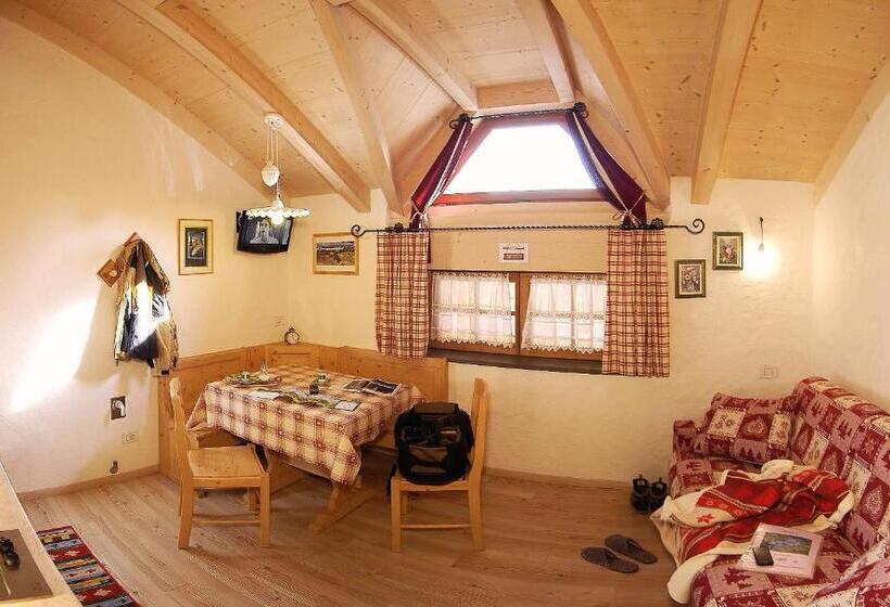 침실 1개 아파트, Camping Catinaccio Rosengarten