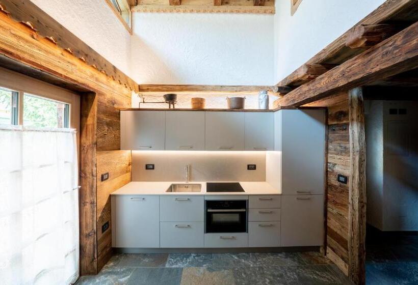 1 베드룸 수피리어 스위트, Camping Catinaccio Rosengarten