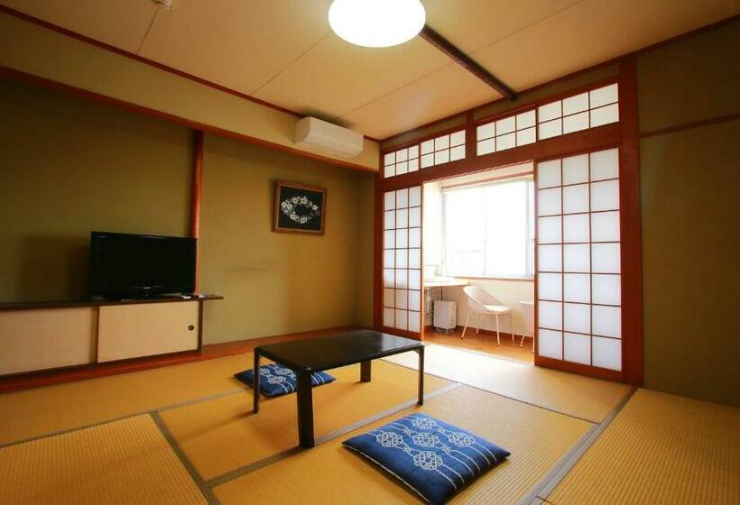 스탠다드 트리픔 룸 공동욕실, Family Ryokan Kawakyu With Showa Retro, Private Hot Spring