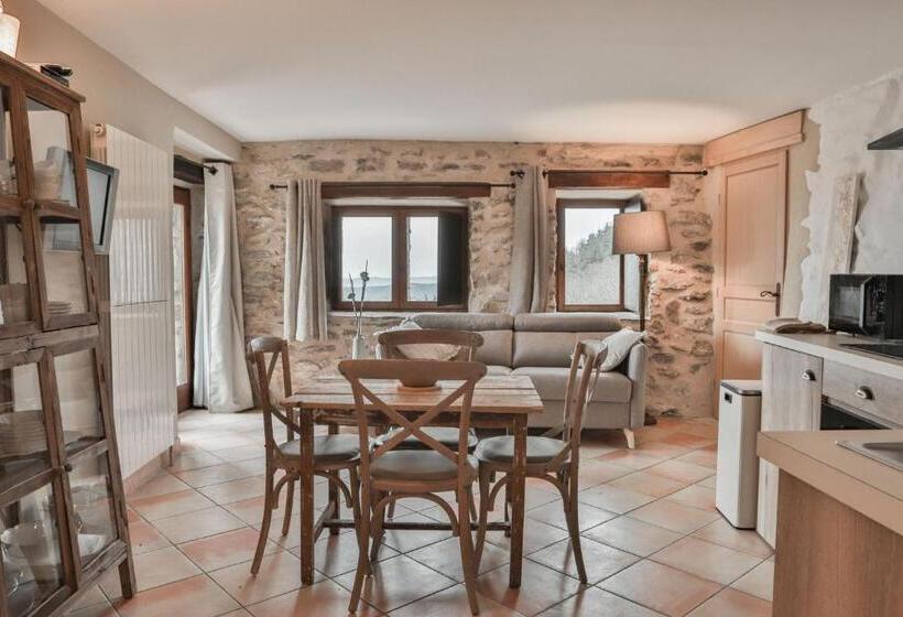 Апартаменты Deluxe 1 Спальня, Maison D'hôtes Le Hameau De La Mûre