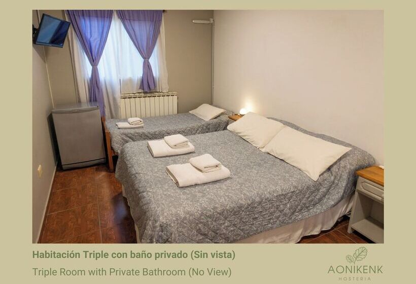 اتاق استاندارد سه نفره, Hostería Aonikenk