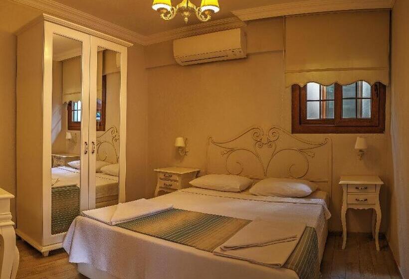 带1个卧室带花园景观的公寓, Panamare Apart Hotel Akyaka