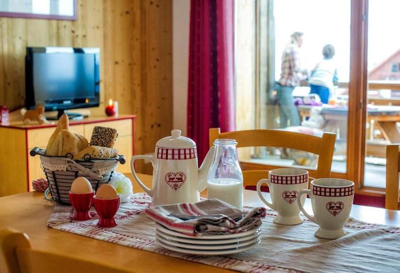 Apartamento 3 Dormitórios, Résidence Goélia Les 4 Vallées